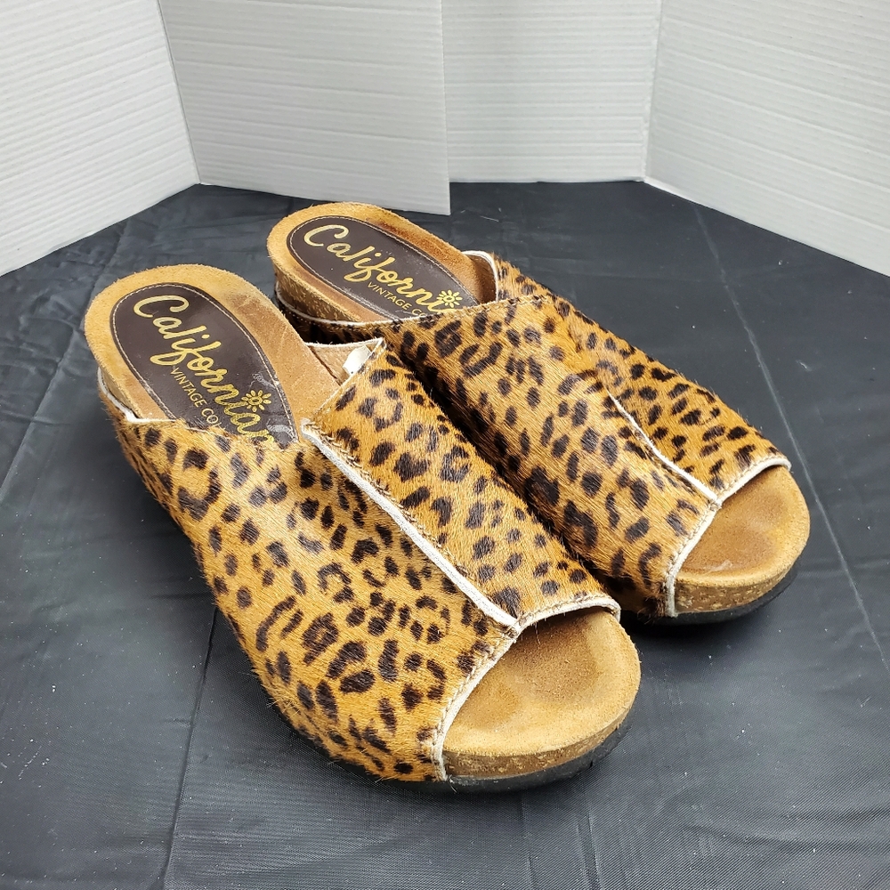 California Vintage Collection Wedge Slip-ons Size 9 - Picture 2 of 11